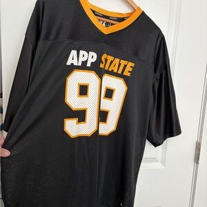 Appalachian State AppState L Home Russell Athletic Black and Gold Jersey